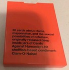 Cards Against Humanity Cah Clam-o-naise Card Expansion Pack