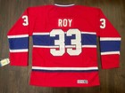    new Montreal Canadiens Patrick Roy Jersey Red 1995 Captain Ccm Nhl  33