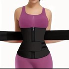 Sauna Sweat Waist Trainer Body Shaper Tummy Slimmer Yoga Belt Corset Weight Loss