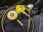 Scuba Octopus 1st   2nd Stage Us Divers Regulators   Dacor Pressure Gauge