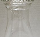   second Quality   3  X 8 1  4  Clear Glass Beaded Top Oil Lamp Chimney 36sjb