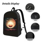 Stylish Laptop Backpack For College High School - Fits 15   Laptop Ipad Cosmic 