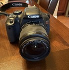 Canon Eos Rebel T3i Digital Slr Camera Kit - Black - All Original Contents  