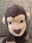 Jellycat Wumper Monkey Plush Stuffed Animal Brown Tan 14  Retired 