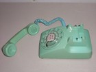 Vintage Rotary Desk Phone 500dm Teal New York Telephone