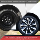 17 Inch Wheel Cover Hubcaps Rim Covers Set Of 4 Plastic