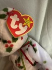 Christmas 1998 Holiday Teddy Retired Ty Beanie Babies -teddy Bear W  Tags