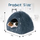 Yuepet Guinea Pig Bed Plush Calming Hideout  Warm Rabbit Hide For Hamsters He   