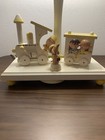 Vintage Irmi Nursery Originals Train With Children   Dog Lamp  Circus Note-