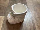 Ceramic Baby Nursery Blue Shoe Boot Planter Vintage Gj Japan 5 