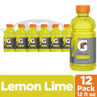 Gatorade Thirst Quencher  Lemon Lime 12 Fl Oz Bottles  12 Pack