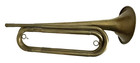 Us Regulation Bugle Brass Trumpet Horn Musical Instrument 15  Military Scout Vtg