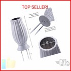 Bocola Cemetery Vase For Grave Decorations With Metal Spike Headstones Flower Ho