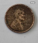 1918 Lincoln- Errors- Wheat Small Cent Bn Circulated Us Coin Uncertified