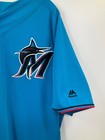 Mitchell  89 Miami Marlins Game Used Jersey Spring Training Size  44