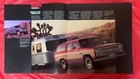 1985 Chevrolet  suburban  - Original Car Dealer Sales Brochure   Catalog