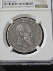Russian Empire 1 Rouble 1894 Very Rare Coin  ngc Fine Details  Cleaned  3007 Min