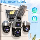 Camara De Seguridad Solar Inalambricas Para Exterior Con Vision Nocturna Y Audio