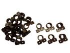 100 Suspension butterfly Plastic Pipe Clamps For 1 2  Pex  Copper  Cpvc Tubing