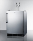 Summit Commercial Series Sbc54osbiada 24 Inch Built-in Outdoor Kegerator