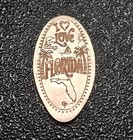 I Love Florida Pressed Penny Elongated Coin