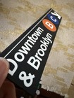 Downtown Brooklyn Subway Sign Replica B Train Nyc Mta New York Transit Gift