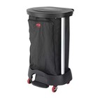 Rubbermaid Commercial Fg630000bla 30 Gal Linen Hamper  Black  20-3 8  Dia 