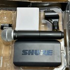 Shure Blx24 pg58 H9 Wireless Vocal System Handheld Transmitter Authentic Works