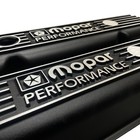 Nos Mopar 383 400 440  Big Block Black Aluminum Valve Covers W  Grommets