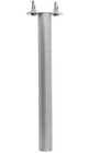 Bird Perch Stainless Steel Parrot Rough-surfaced Stand Toy Branch For Parakeet