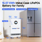 16kwh 51 2v 48v 314ah Lifepo4 Lithium Solar Battery  Home Energy Backup Off Grid