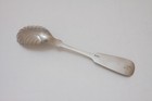 Coin Silver Sugar Spoon     Ny
