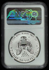 2019 American Silver Eagle 1oz Pride Of Two Nations Enhanced Rev Proof Ngc Pf70