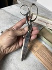 Wiss Model C Pinking Shears Scissors Sewing Original Box Chrome Vintage Free Shp
