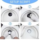 2pcs High-grade Rubber Flush Ball Seal Gasket Replacement For Rv Toilets