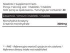 Creatine Monohydrate 1000mg Tablets     Strength  Energy  Recovery     Sowelo