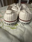 Converse All Star Chuck Taylor Low Top White Sneakers Unisex Size 40 Mens 8 5 9