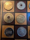  lot F    25 Vintage Metal Token Coin  arcade Commemorative Advertising   coin