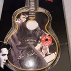 Elvis Presley Illuminated Musical Guitar Ornament Plays Hound Dog New In Box