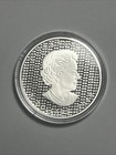 2018 Canada  5 Proof Maple Leaf 30th Anniversary 1 Oz  9999 Silver Coin No Box