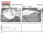 Mark Simon Hand Drawn Production Lego X-men Apocalypse Storyboard Page  ms