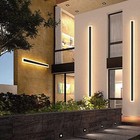 Modern Led Wall Light Long Strip For Sconce Stairs Bar Linear Wall Lamp Bedroom
