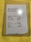   99 Per Gallon Gas Receipt From Sams Club Dated 04 22 2020