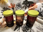 Vintage Wheaton Nj Rare Ruby And Amethyst Shaker Jars