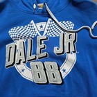 Dale Earnhardt Jr  88 Nascar Racing Pullover Hoodie Size Xl Blue Preowned Guc