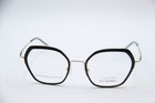 New Morel Lightec 30182l Nd 02 Black Gold Authentic Frames Eyeglasses 50-19