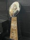14  Philadelphia Eagles 2025 Vince Lombardi Trophy Super Bowl 59 Lix Trophy