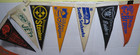 Vintage Set Of 14 1960 s 1970 s Nfl 12  Mini Felt Pennants Rare Connected Banner
