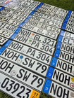 Bulk Lot Of 50 German Euro License Plate Plates -free Fedex Shipping- Germany
