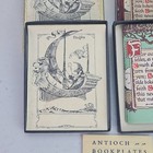 Vtg Antioch Bookplate Co Usa Bookplates Ex Libris 56 Ct Chaucer Viking Wizard